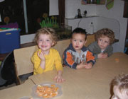 Aan tafel met Maudje en Linden